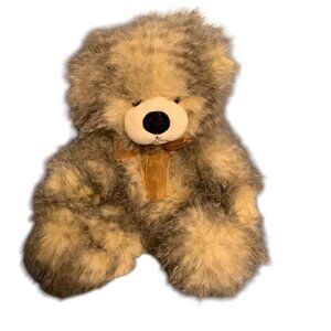 Russ Quill Plush Teddy Bear Porcupine 11” Soft Cuddly Faux Fur Stuffed Toy RARE